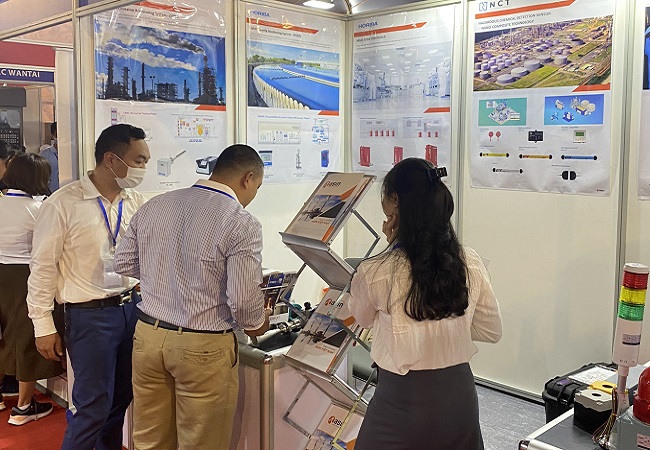 Thiết bị phân tích nước/khí, Cảm biến cảnh báo rò rỉ hóa chất - Công nghệ dẫn đầu xu hướng của Asin Việt Nam tại triển lãm VIMF 2022 Bắc Ninh