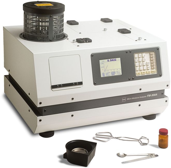 Máy phân tích độ ẩm siêu nhỏ FM300A - Kett (FM300A Micro Moisture Analyzer )