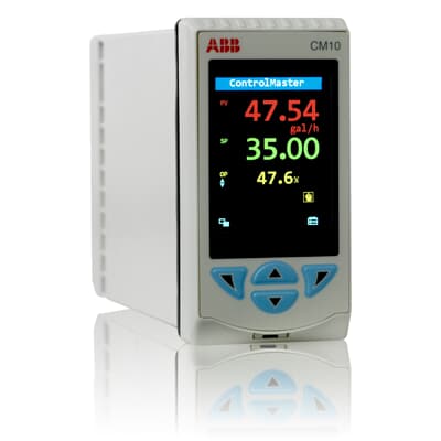Bộ ghi & điều khiển PID ABB CM10, 97 x 50mm, 2 ngõ ra Analogue, Relay, AC 100 ~240V