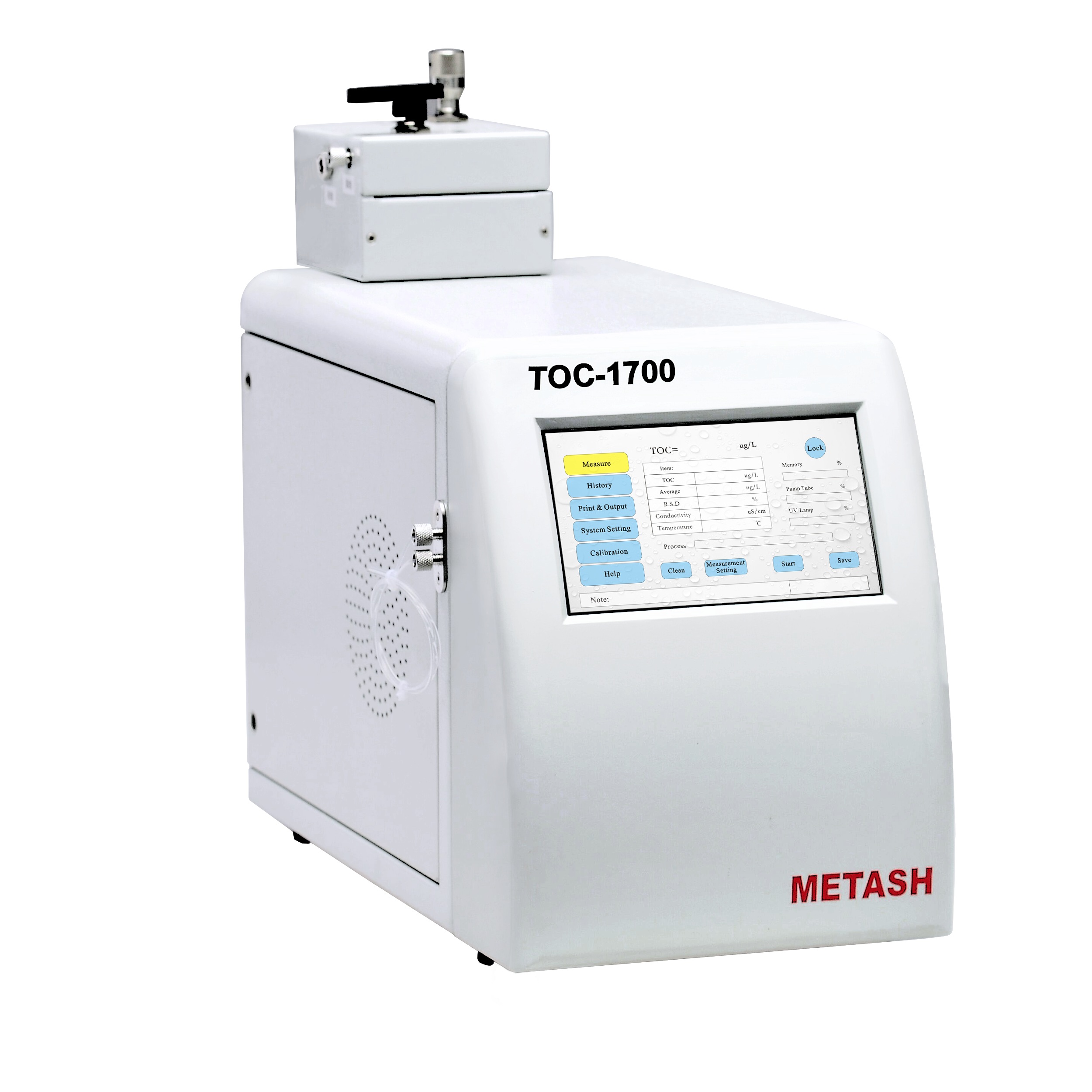 Máy phân tích  tổng carbon hữu cơ Metash TOC-1700