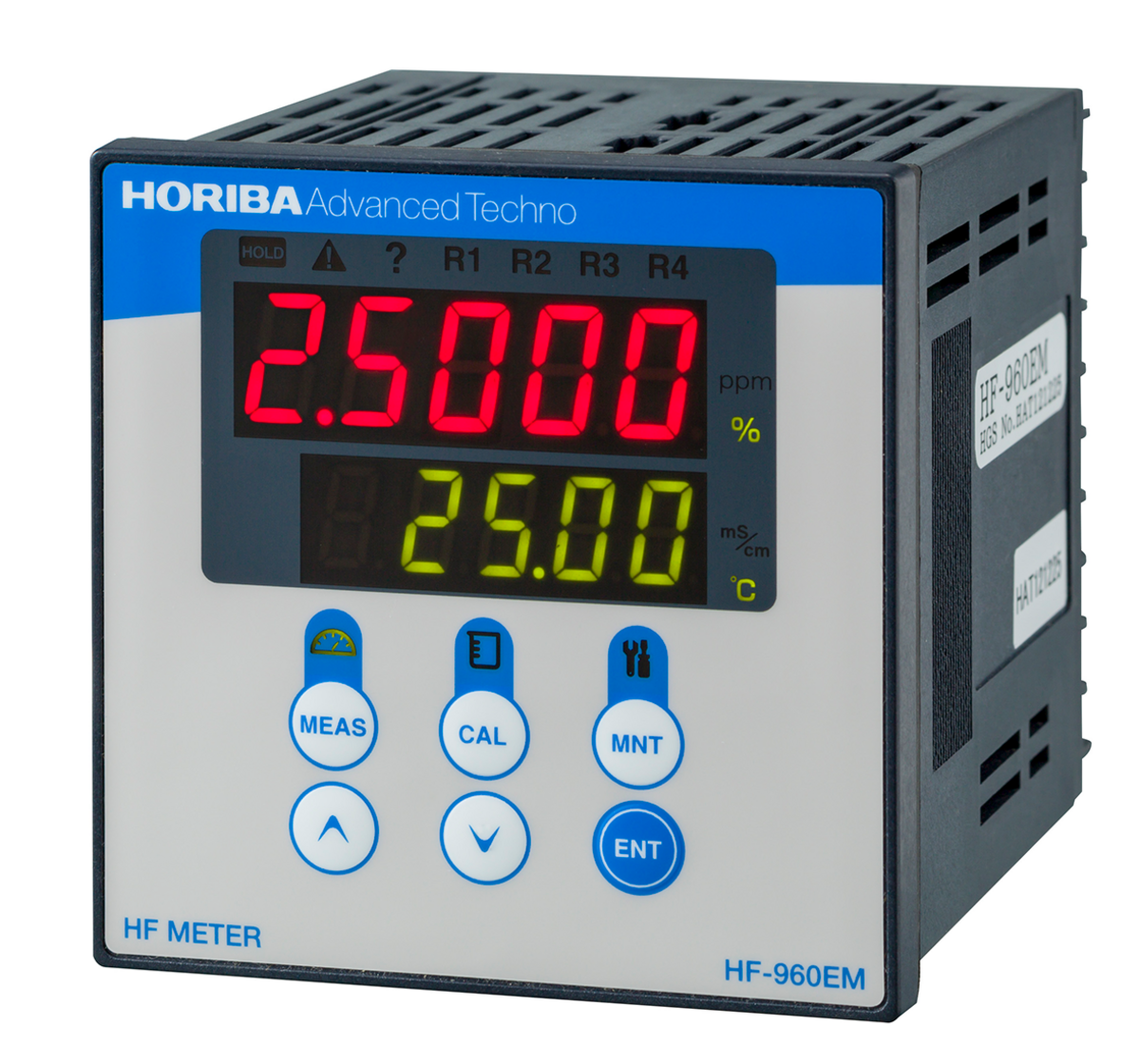 Thiết bị giám sát nồng độ dung dịch HF Horiba HF-960EM đo từ nồng độ thấp tới dung dịch không pha loãng 